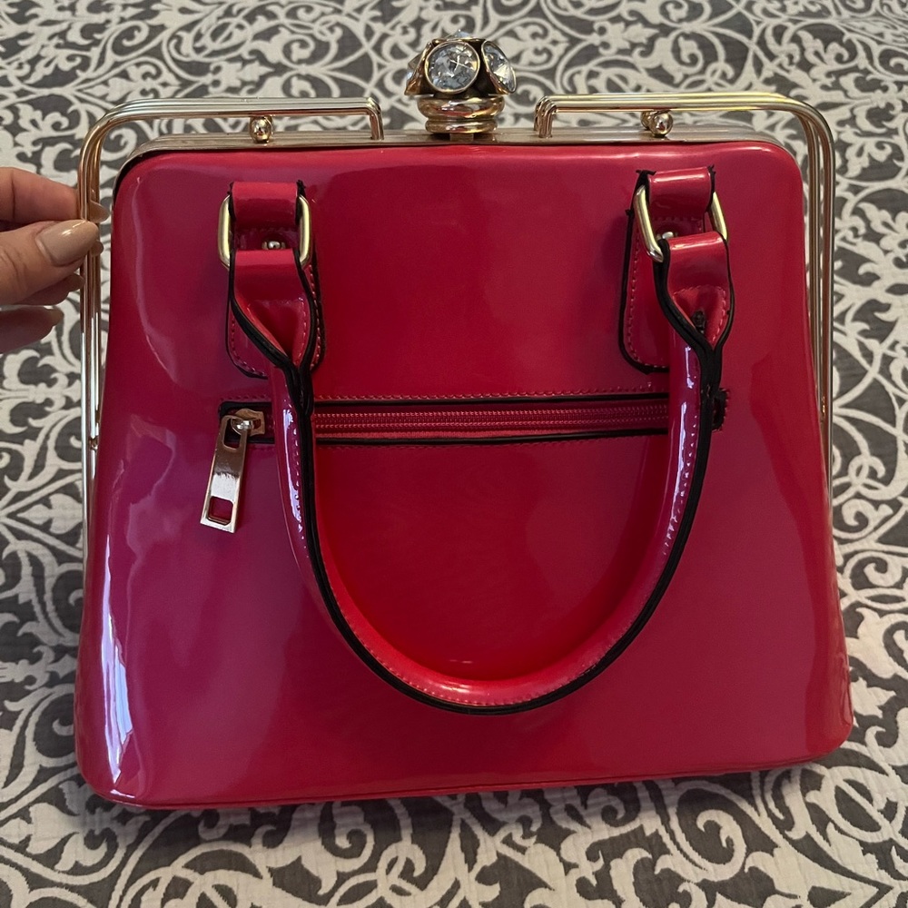 Hot Pink Barbiecore Handbag - Picture 2 of 10